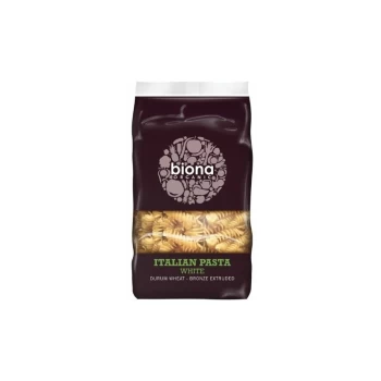 Image of White Fusilli - Bronze Extruded - 500g - 63215 - Biona