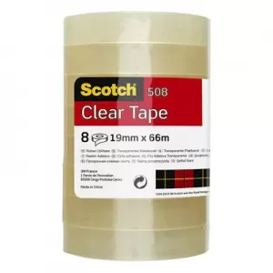 Image of 3M Scotch Transparent Tape 19mm x 66m