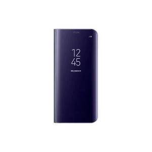 Image of Samsung EF-ZG950CVEGWW Galaxy S8 Clear View Standing Cover in Violet