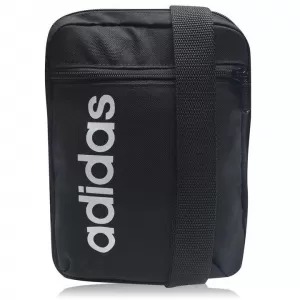 Image of Adidas Linear Logo Bag - Black