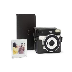 Image of Fujifilm Instax SQ6 Accessory Kit - Case, Album & Photo Frame - Black