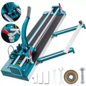 Image of VEVOR 39Inch/1000mm Tile Cutter Double Rail Manual Tile Cutter 3/5 in Cap w/ Precise Laser Positioning Manual Tile Cutter Tools with Infrared Ray Devi