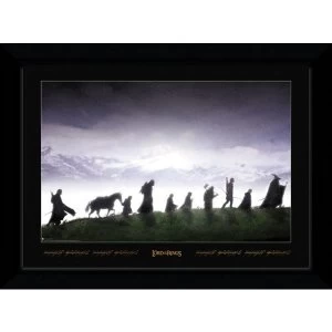 Image of Lord Of The Rings Fellowship 50cm x 70cm Collector Print