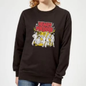 Image of Scooby Doo Heavy Meddle Womens Sweatshirt - Black