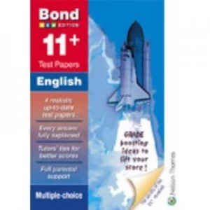 Image of Bond 11+ Test Papers. English by Sarah Lindsay Paperback