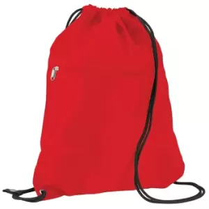 Image of Quadra Premium Gymsac Over Shoulder Bag - 14 Litres (Pack of 2) (One Size) (Classic Red)
