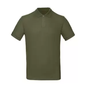 Image of B&C Mens Inspire Polo (L) (Army Khaki)