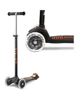 Image of Micro Scooter Maxi Deluxe LED Black