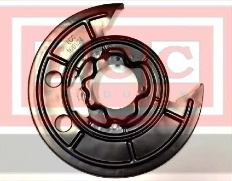 Image of LCC LCC7302 Brake Disc Back Plate Rear Axle Left Splash Panel,brake disc (1330)