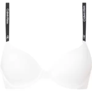 Image of Calvin Klein Demi Bra - White