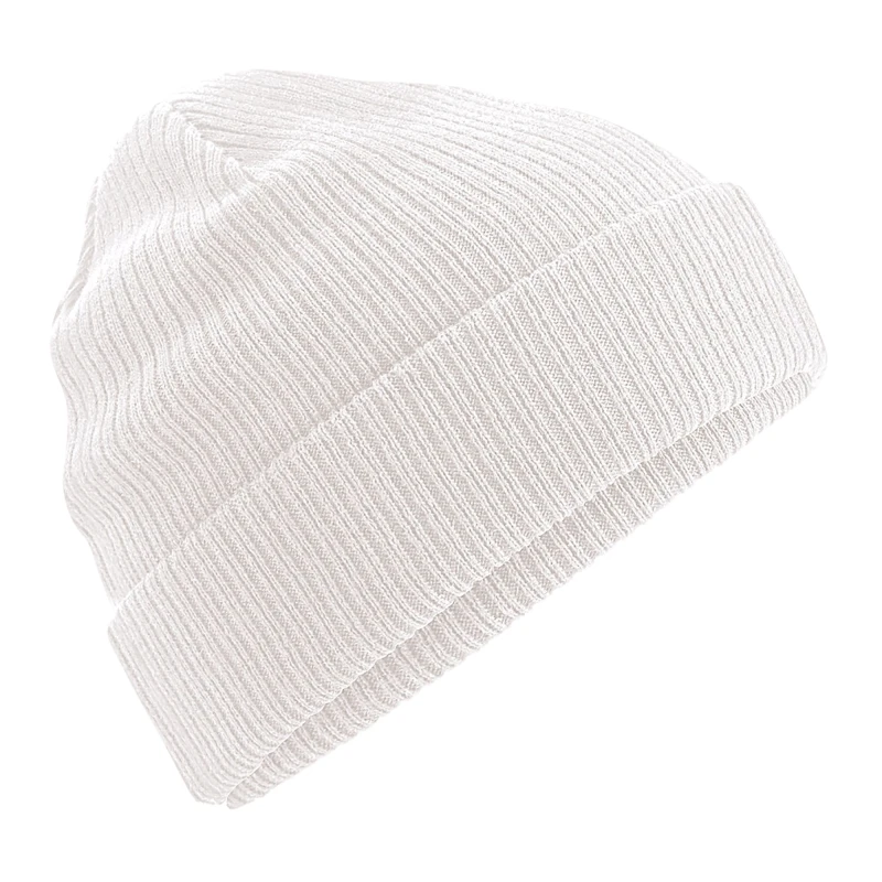 Image of Beechfield Beechfield Men Cotton Beanie in Light Sand Light Sand One Size Male 5059269517328