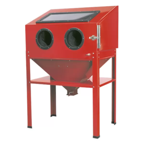 Image of Genuine SEALEY SB973 Shot Blasting Cabinet 890 x 570 x 1380mm