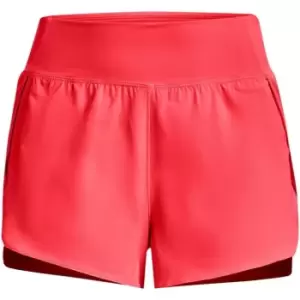 Image of Under Armour Woven 2-in-1 Short - Red