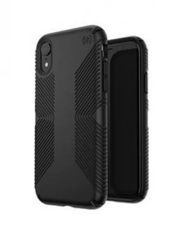 Image of Speck Presidio Grip (Black) For iPhone Xr