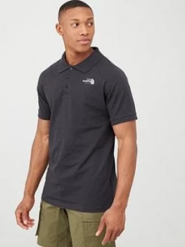 Image of The North Face Raglan Jersey Polo - Black