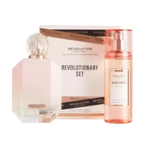 Image of Makeup Revolution Eau de Toilette and Deodorant Body Mist Set