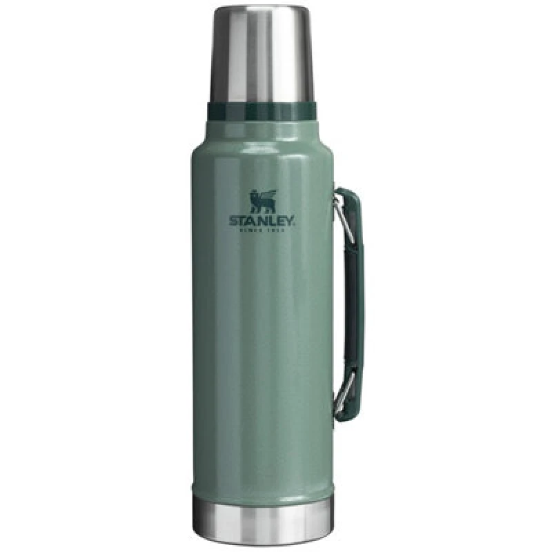Image of Stanley Legendary Classic Bottle Hammertone Green 1.4L