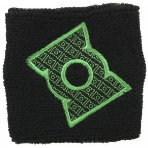 Image of Green Lantern Green Lantern Pattern Logo Wristband