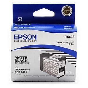 Image of Epson T5808 Matte Black Ink Cartridge