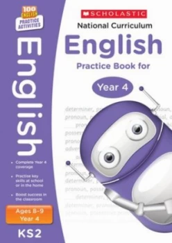 Image of National Curriculum English Practice book for Year 4 by Scholastic