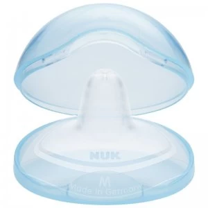 Image of NUK Nipple Shields with Protective Case