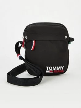 Image of Tommy Jeans Tommy Jeans Campus Boy Logo Reporter Cross Body Bag