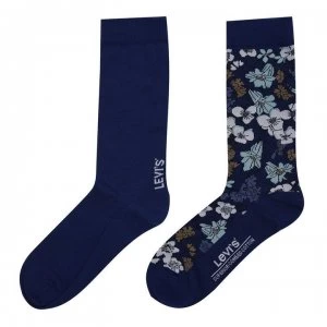 Image of Levis 2p Socks - blue