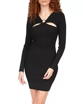 Image of Michael Kors Cutout O Ring Dress