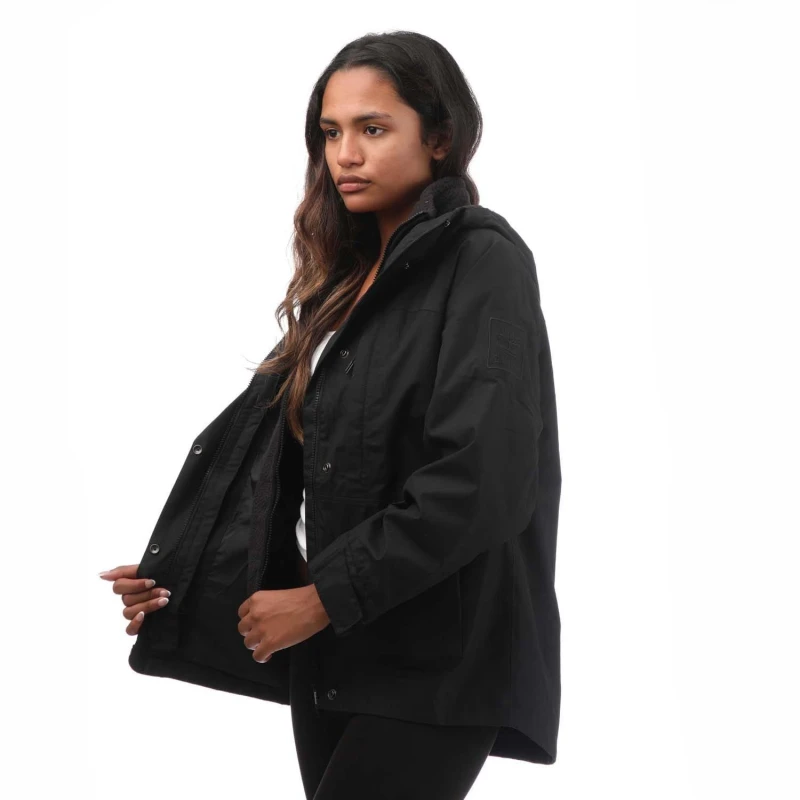 Image of Timberland Benton 3 in 1 Jacket Black female 6