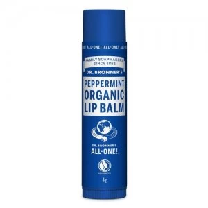 Image of Dr. Bronner's Peppermint ekologiskas lupu balzamas 4g