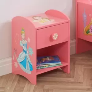 Image of Disney Princess Bedside Table Blue