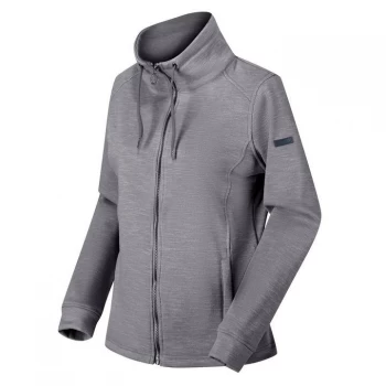 Image of Regatta Olena Full Zip Fleece - Rock Grey