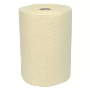 Image of Solent Spill Control S+ Roll Chemical 50cm x 40m - Yellow