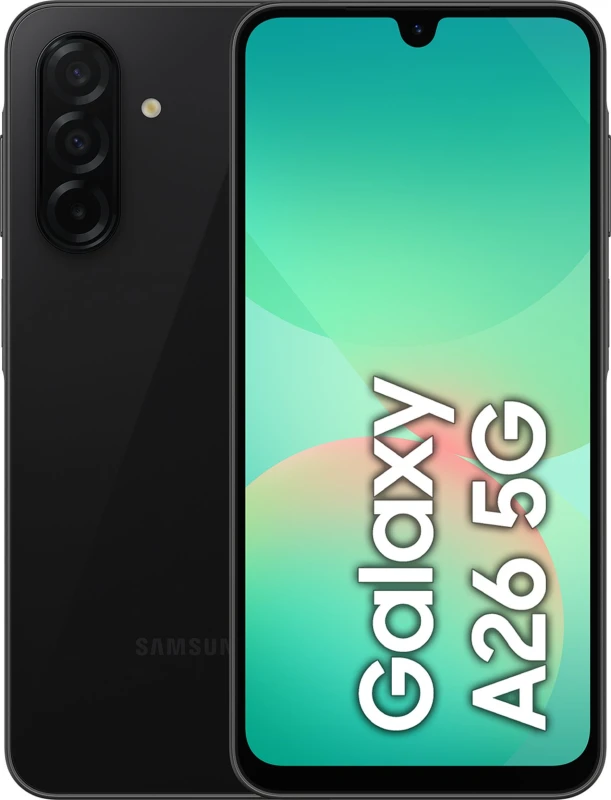 Image of Samsung Galaxy A26 5G Smartphone in Black