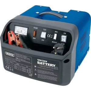 Image of Draper BCD12 Car Battery Charger 12v or 24v