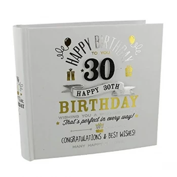 Image of 4" x 6" - Signography 30th Birthday Photo Album