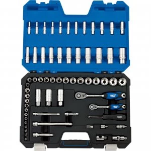 Image of Draper 65 Piece Combination Drive Hex Socket Set Metric Combination