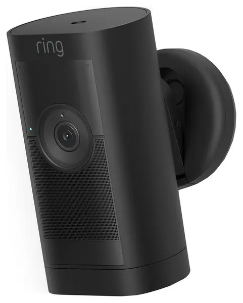 Image of Ring Stick Up Cam Pro Battery Security Camera - Black