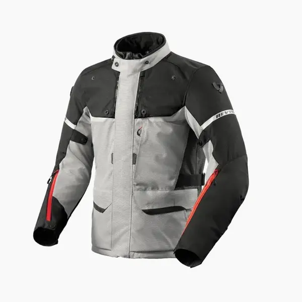 Image of REV'IT! Outback 4 H2O Jacket Silver Black Size L