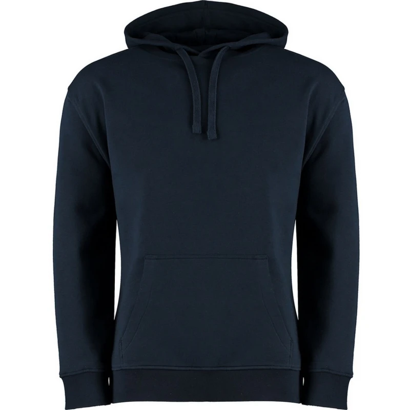Image of Kustom Kit Mens Regular Fit Hoodie in Navy Size: XS Navy Male XS