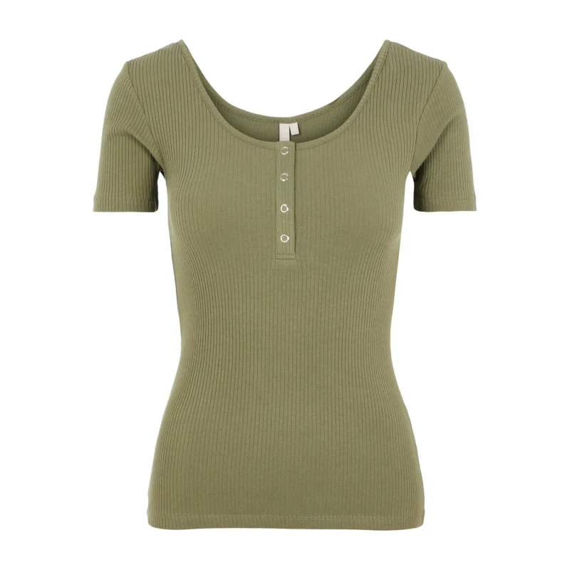 Image of Pieces Womens T-Shirt Pieces Kitte Vert Female S