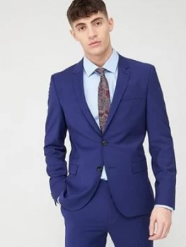 Image of Hugo Boss Arti Infinity Flex Extra Slim Suit Jacket Bright Blue Size 36 Men