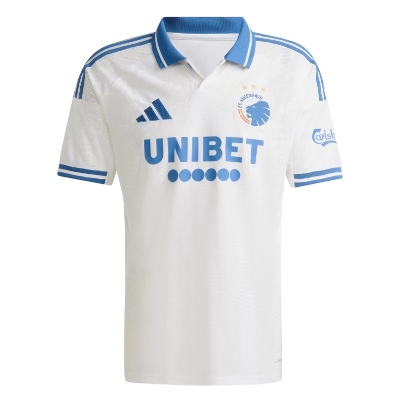 Image of adidas Copenhagen Home Shirt 2025 2026 Adults White/Blue male S