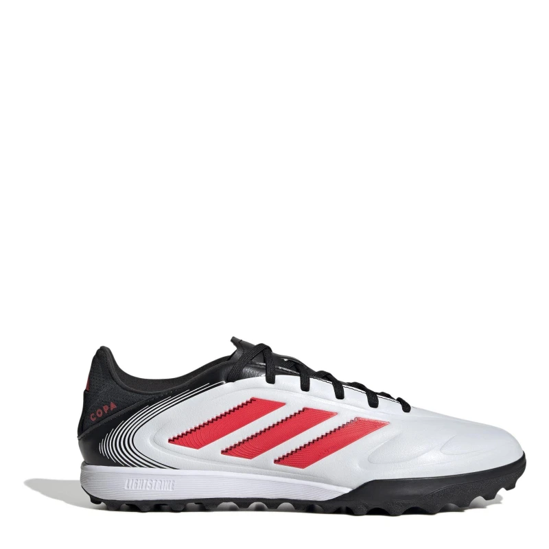 Image of adidas Unisex Adults Copa Pure 3 League Soft Ground Football Boots White/Red/Black unisex 7 (40.7)