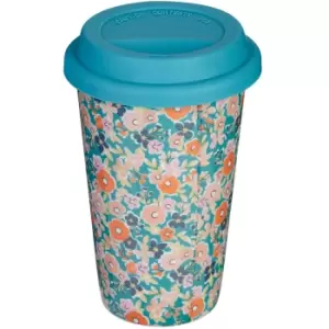 Image of Premier Housewares Pretty Floral Travel Mug