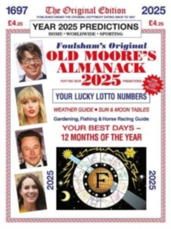 Image of Old Moore's Almanac 2025. Paperback. By Francis Moore Books