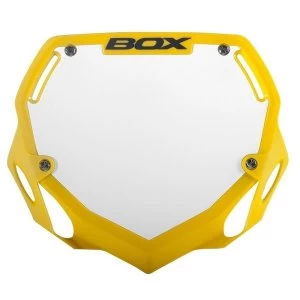 Image of Box Phase 1 Small Number Plate Yellow