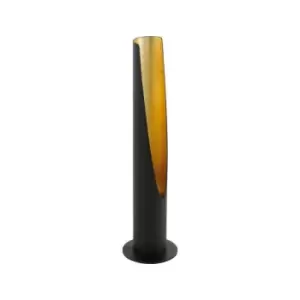 Image of Eglo Barbotto Table Lamp Black, Gold