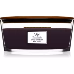Image of Woodwick Spiced Blackberry Scented Candle 453g