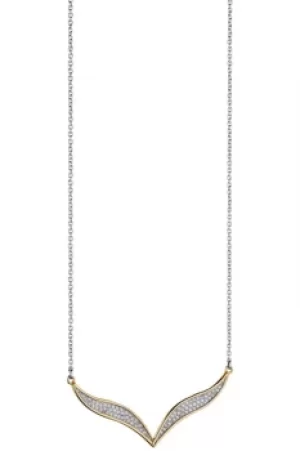 Image of Fiorelli Jewellery Wave Necklace JEWEL N3984C